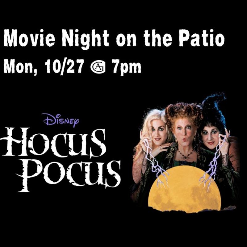 Movie Night on the Patio: Hocus Pocus